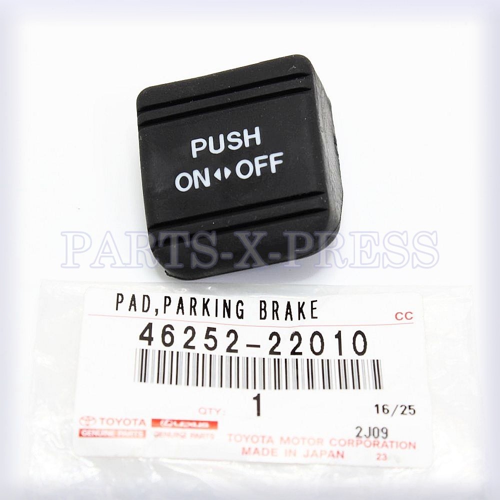4625222010 NEW OEM GENUINE TOYOTA LEXUS PARKING EMERGENCY BRAKE RUBBER PEDAL PAD