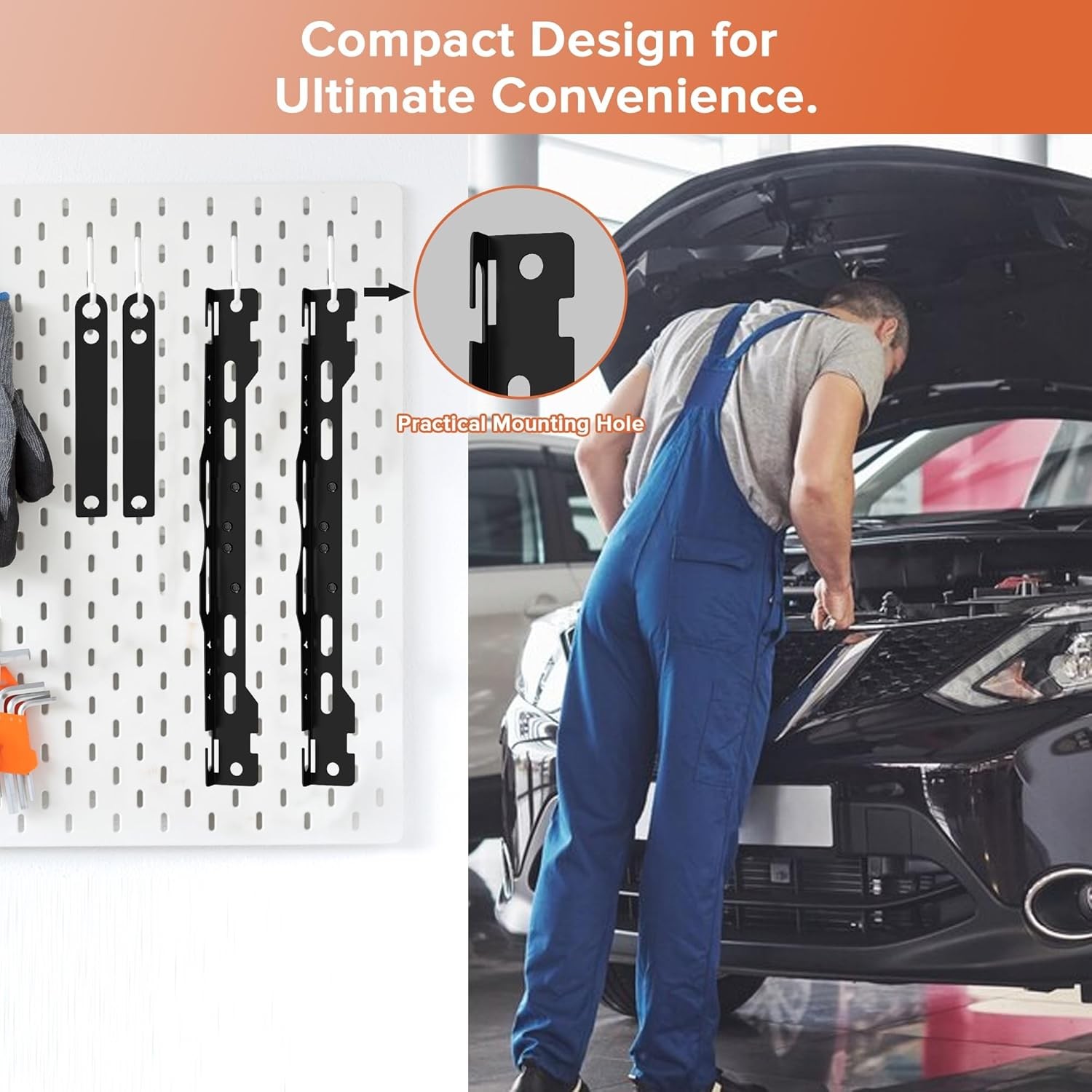 2 PCS Wheel Toe Alignment Tool Plate Automotive Wheel Alignment Tool - Black