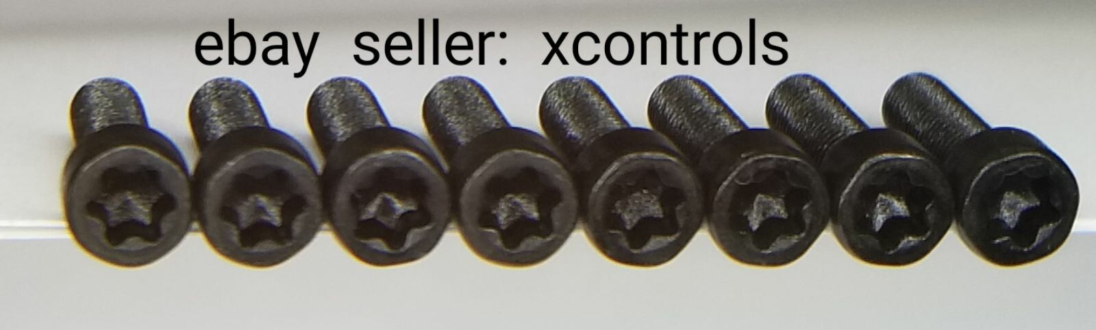 6-48 × 1/2" TORX screws, (You get 8 screws) ***CUSTOM MADE***LOOK***