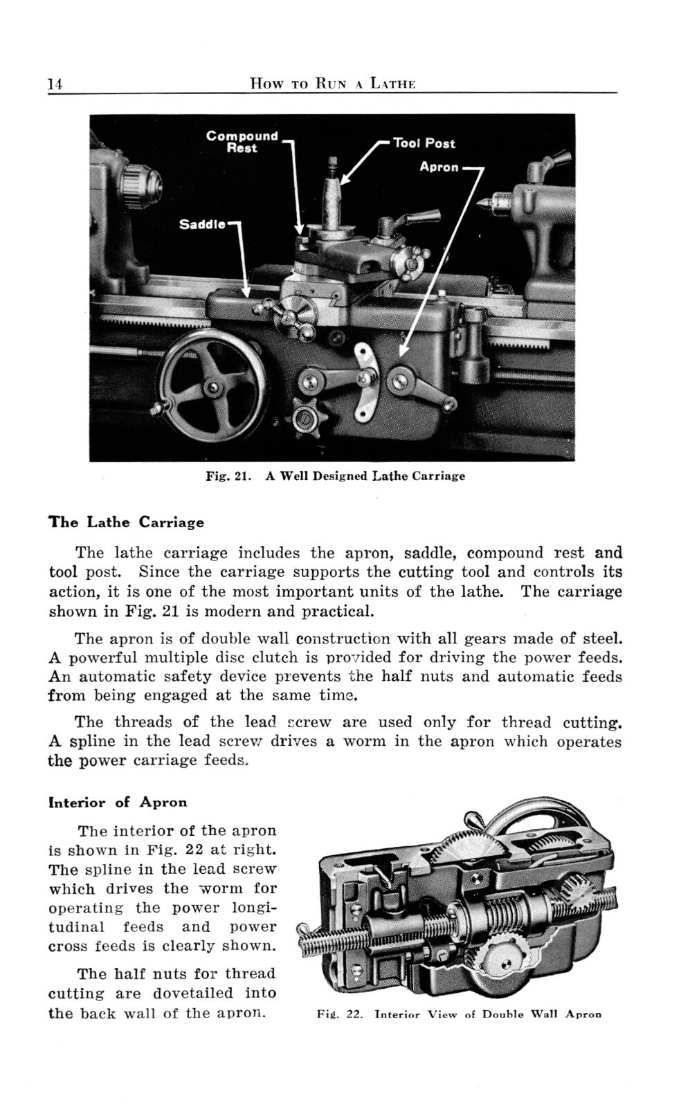 Southbend 10", 13", 14-1/2" 16" & 16-24" Lathe Operation & Parts Manual #1888