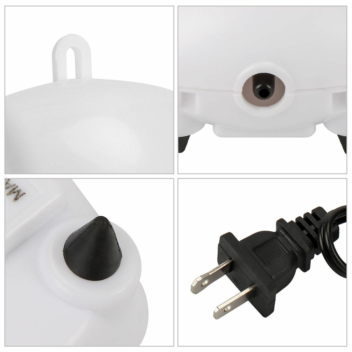 Aquarium Air Pump Adjustable Output Aquarium Bubble 2.5w Ultra Quiet Air Pump US