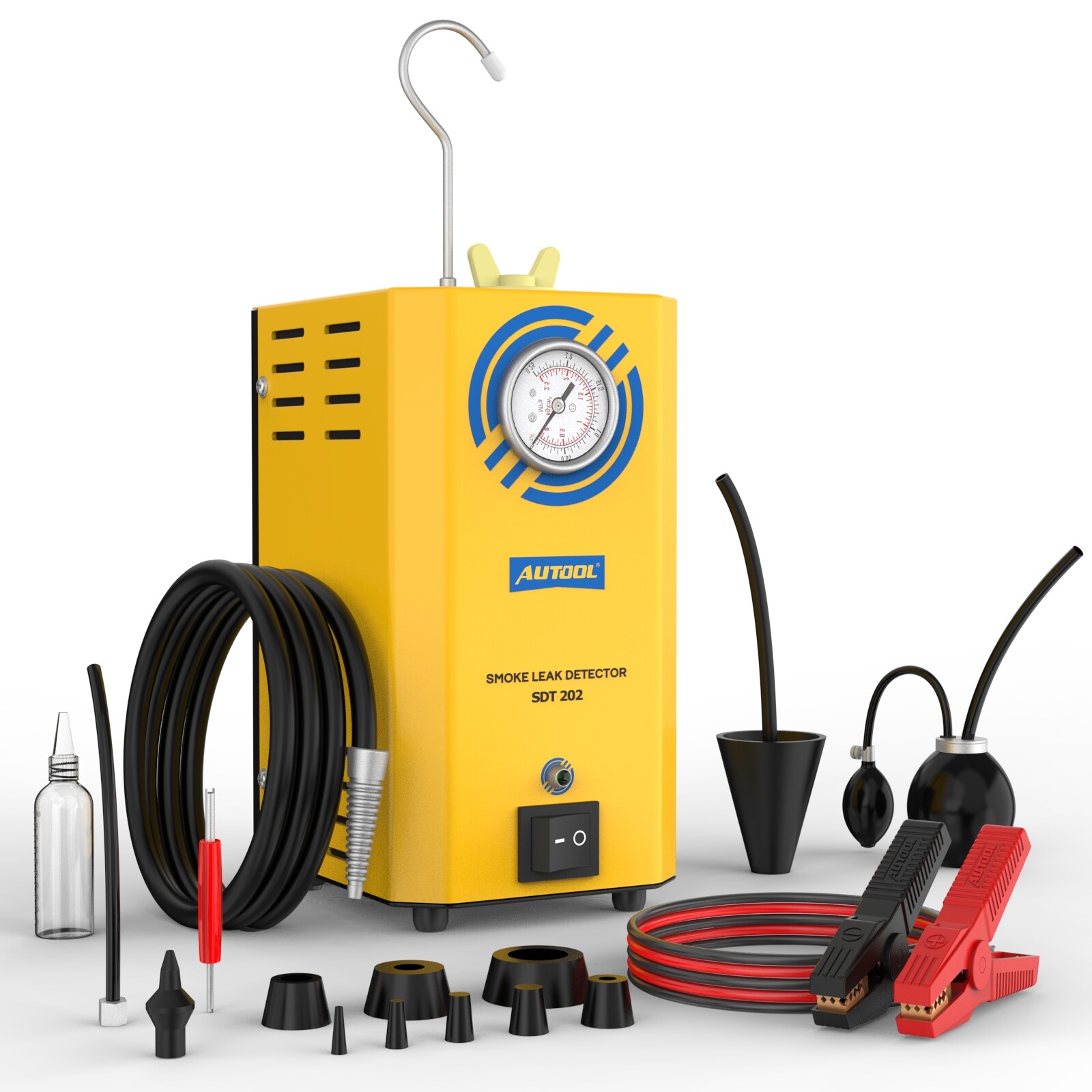 AUTOOL SDT202 EVAP Smoke Machine Automotive Fuel Pipe Smoke Leak Detector Tester