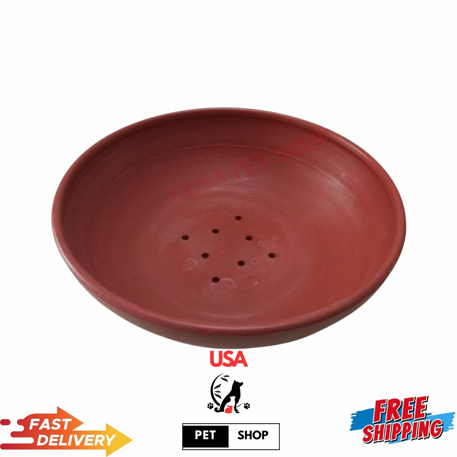 Nesting Bowls Plastic & Nest Mats Breeding Hatching Box  For Pigeons Quails