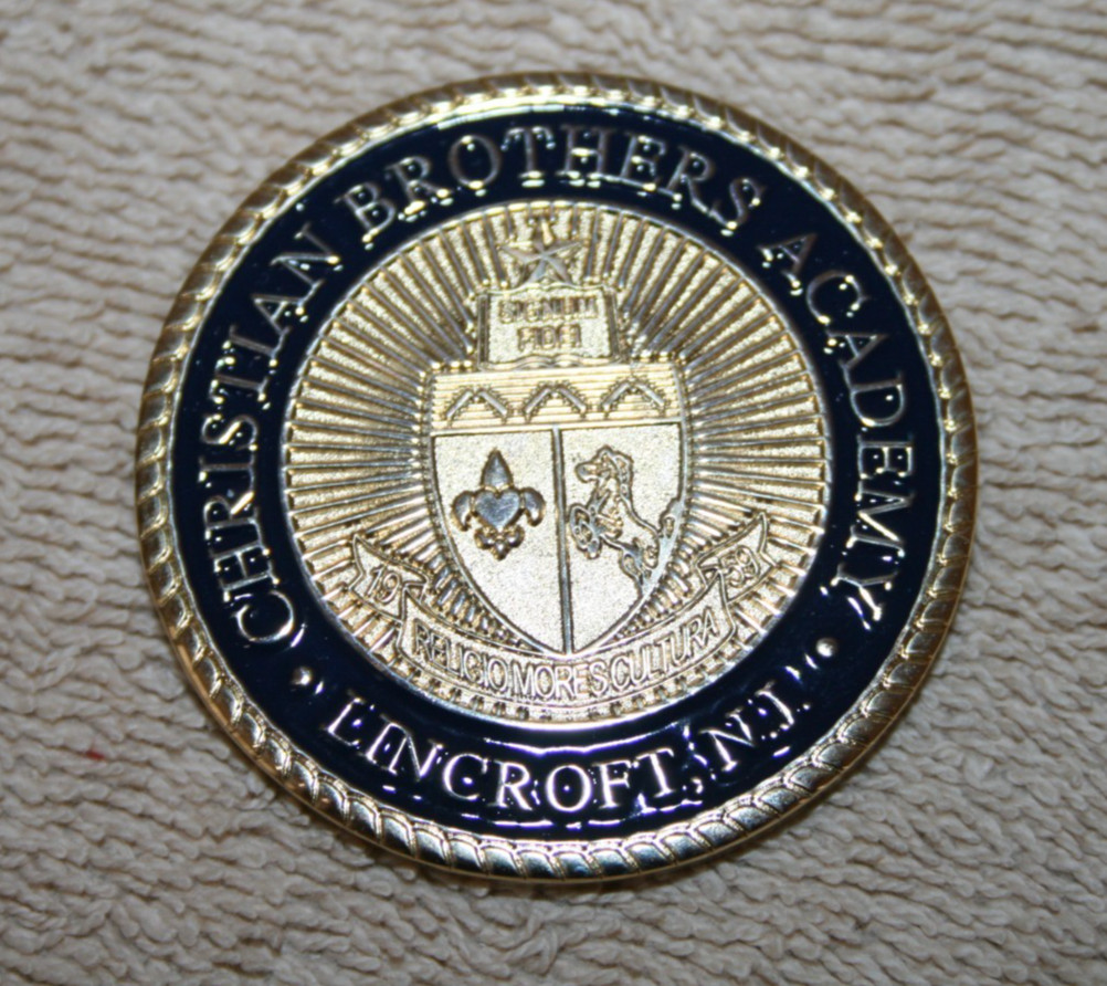 Christian Brothers Academy, Lincroft, NJ Class of 1965/2015 Challenge Coin