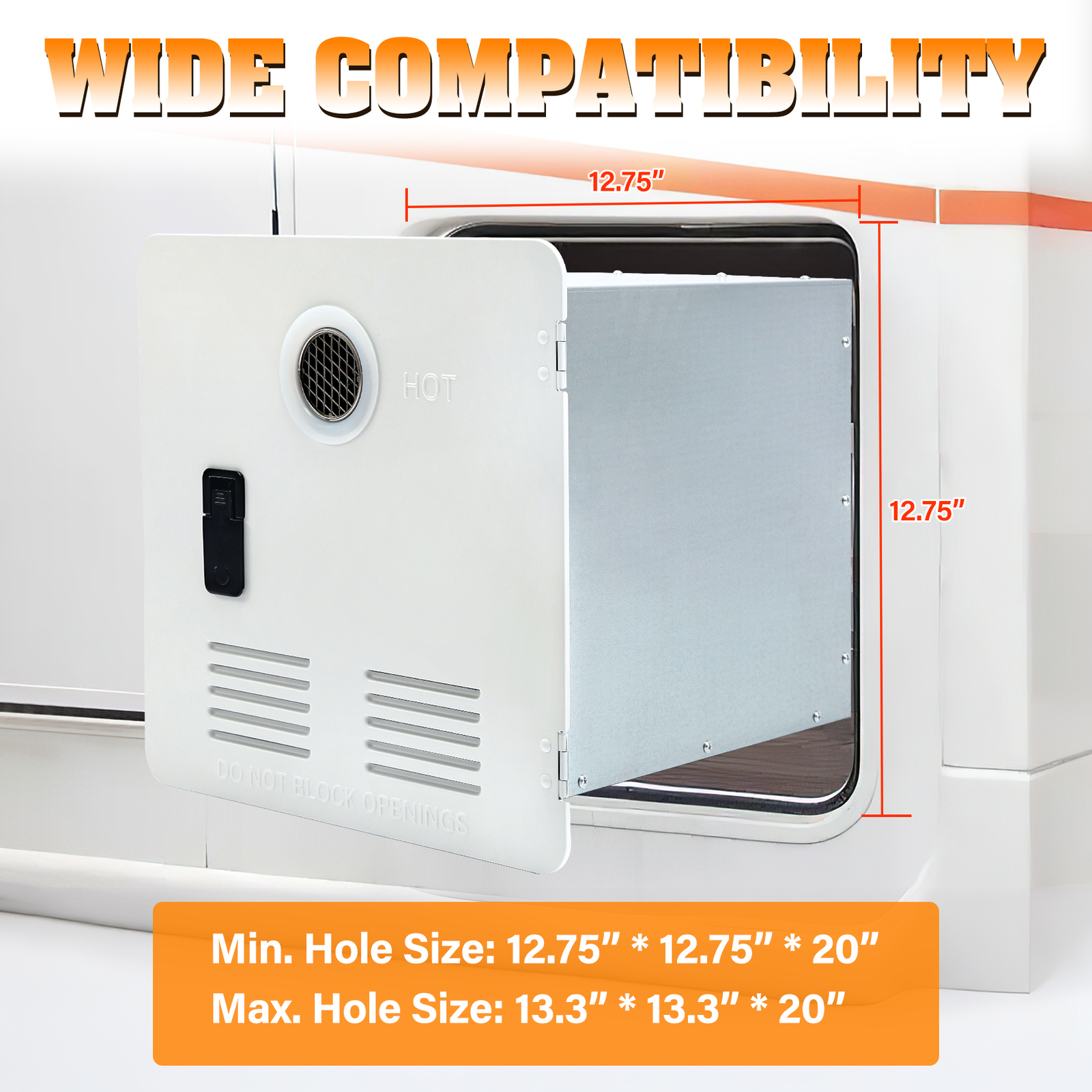 TCFUNDY RV Tankless Water Heater Propane Gas 2.6GPM 65000BTU with Controller