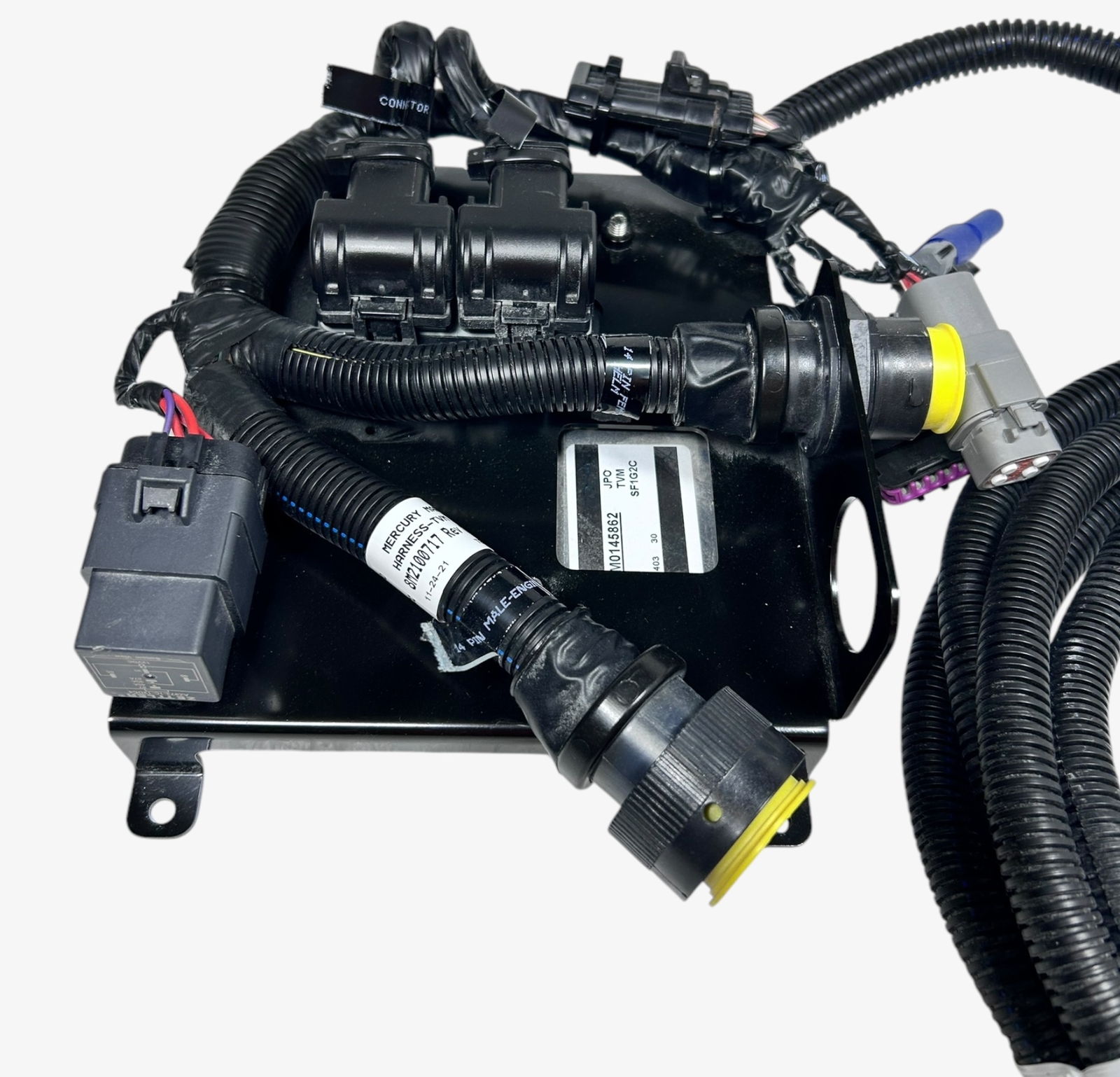 Mercury 8M0147790, Thrust Vector Module TVM Harness Bracket Assembly Kit