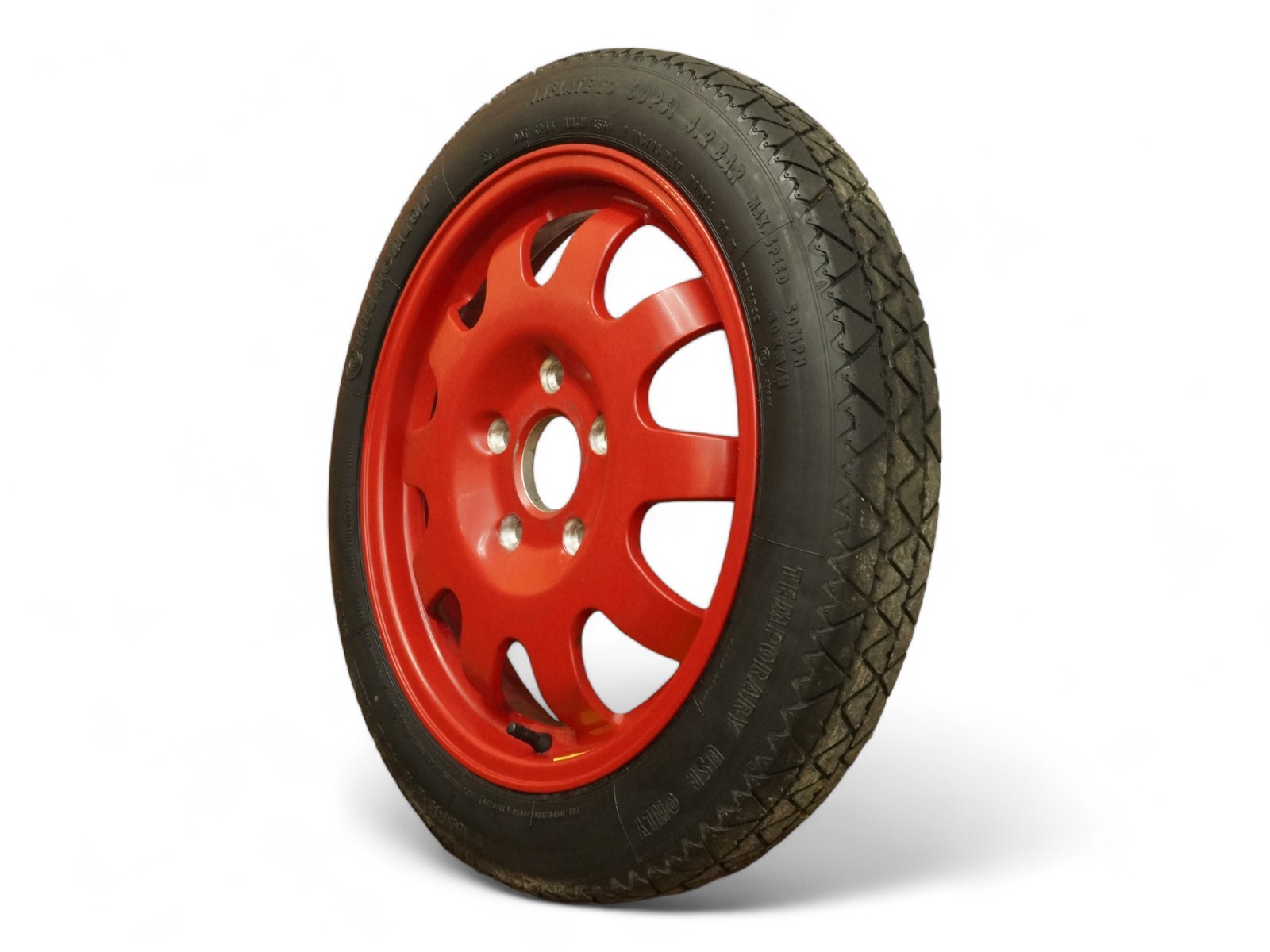 1998 - 2004 Porsche Boxster 986 Spare Tire Wheel 17X3.5 5 Lug 130Mm Rear Oem