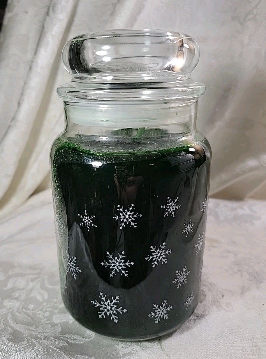 Yankee Candle "IN A WINTER WONDERLAND" Large Jar - Unique Label New - HTF