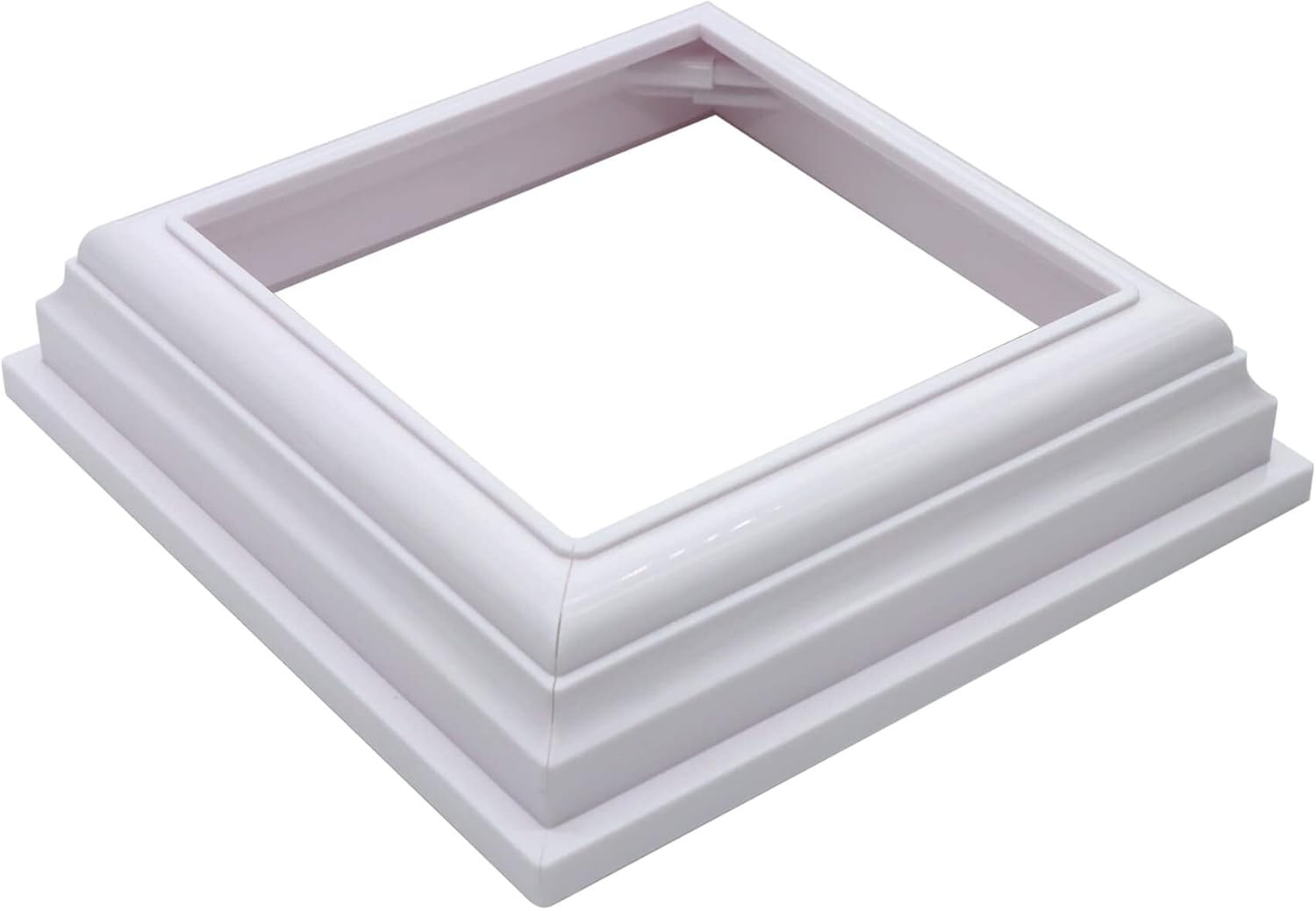 Split Style Vinyl Fence Post Skirt/Pvc Post Cover/Skirt Shoe for Hand and Stair