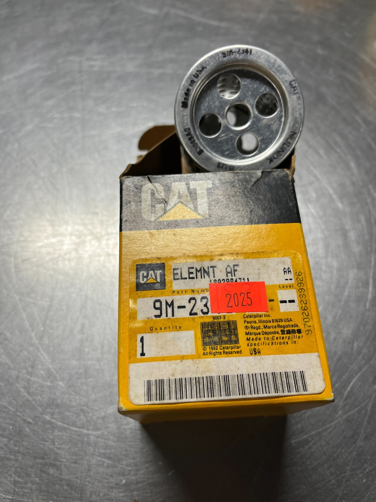 9M-2341 Genuine OEM CAT FILTER ELEMENT Caterpillar 9M2341