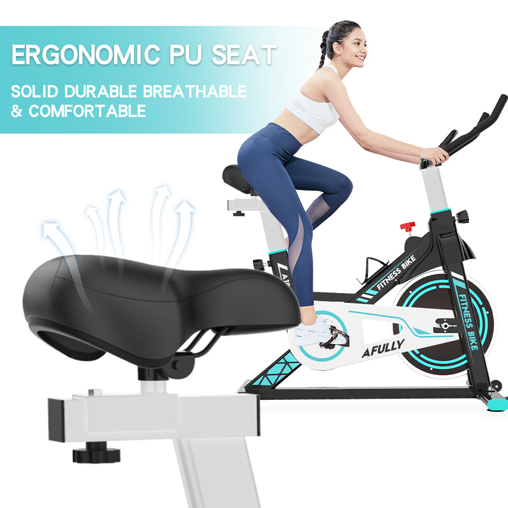 Indoor Cycling Bike Commercial Exercise Bike Stationary Cardio Fitness Workout
