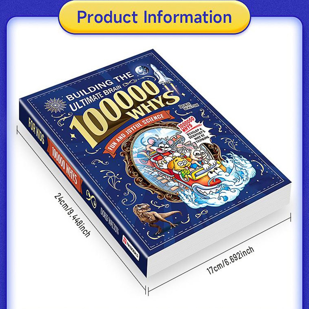 Children's Encyclopedia 100,000 Whys Extracurricular reading for Kids Book Gifts