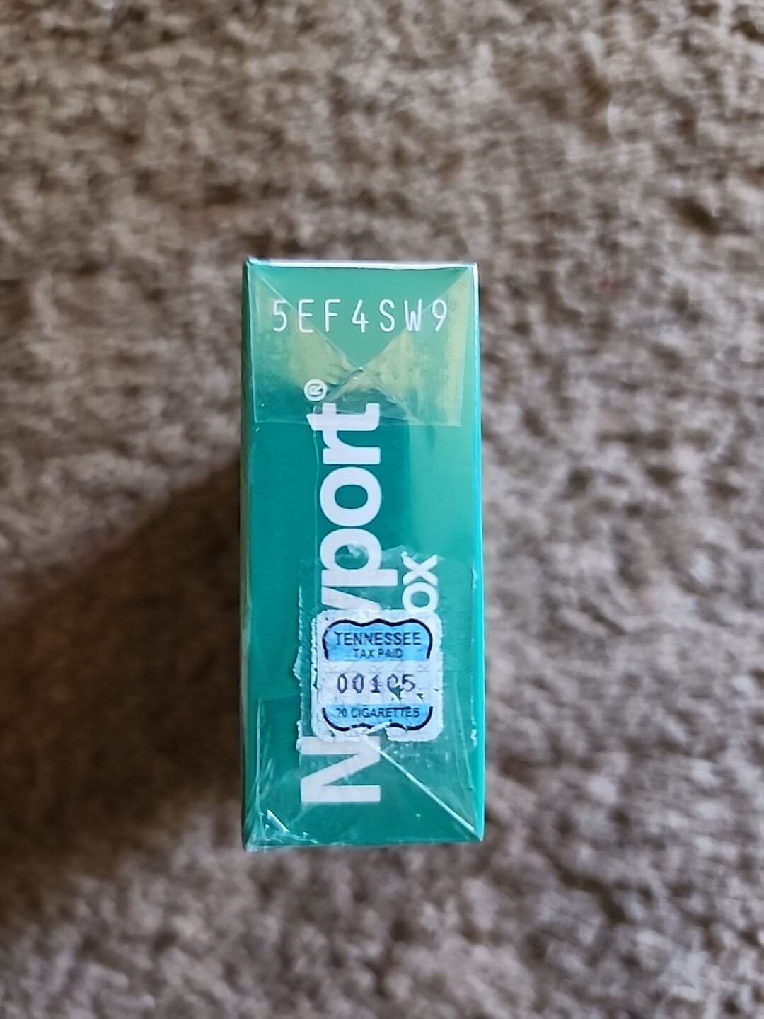 25 EMPTY NEWPORT CIGARETTE BOXES - Menthol TN Stamp - crafts/collecting