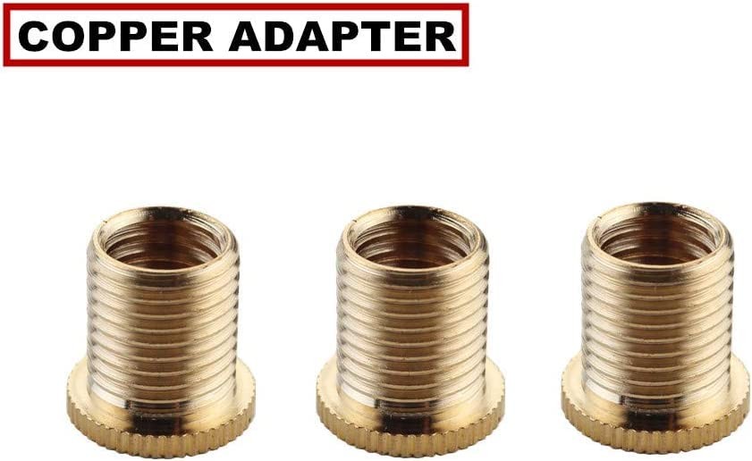 Universal Weighted Wood Gear Shift Knob - M8 to M12 Thread Adapters Includedn