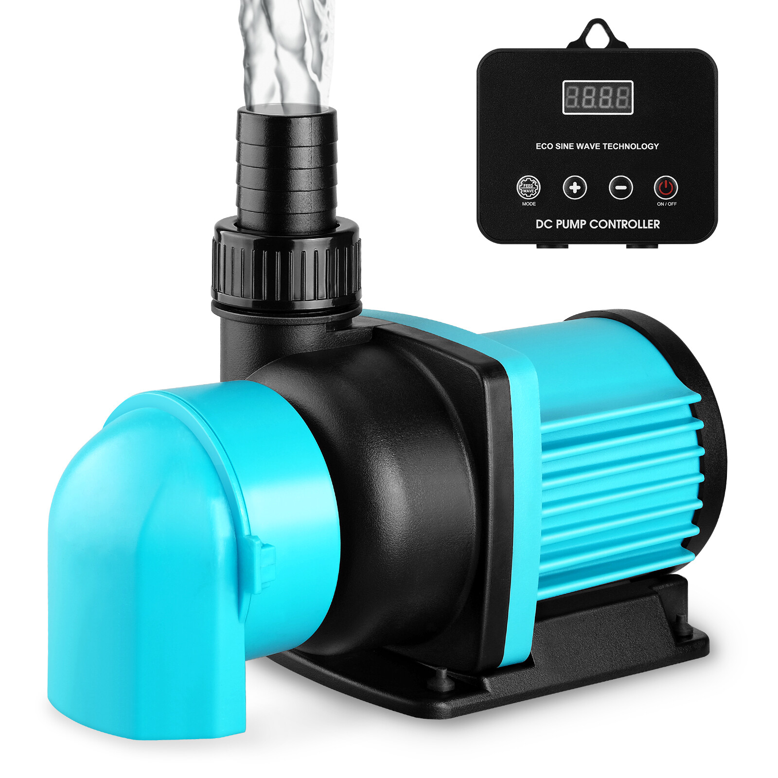 Aquarium 24V DC Water Pump with Controller , Submersible and Inline Return Pump