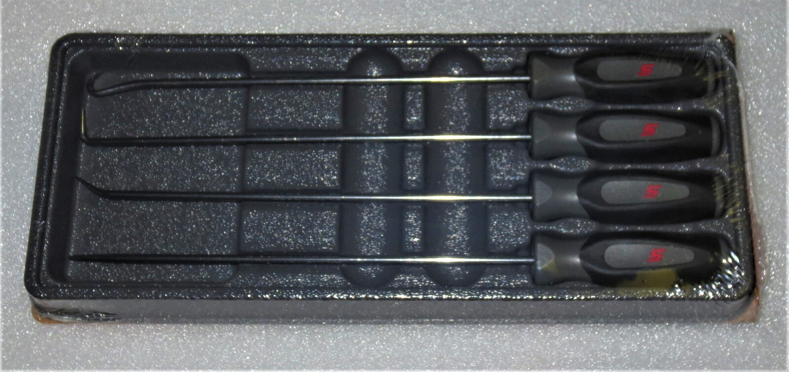 *NEW* Snap-on LONG Pick Set SGLASA204CDT *TITANIUM SOFT HANDLES* NEW & SEALED!