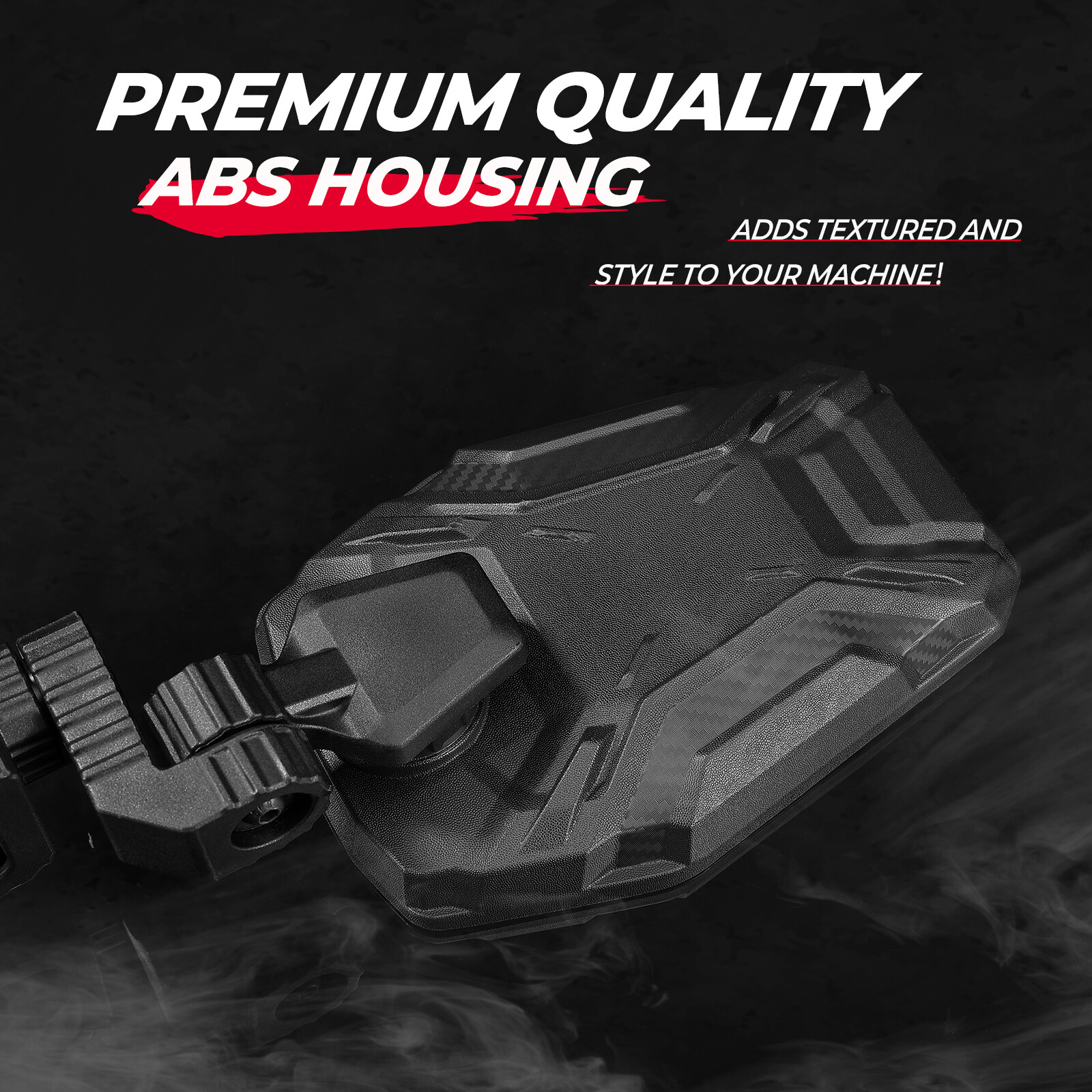 UTV Rear View Side Mirrors Breakaway For Polaris Ranger General Can-Am Defender