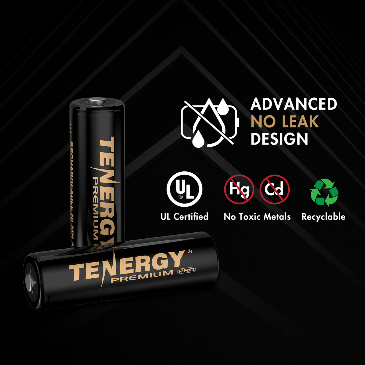Tenergy PREMIUM PRO AA AAA 2800mAh,1100mAh NiMH Rechargeable Batteries 1.2V Lot