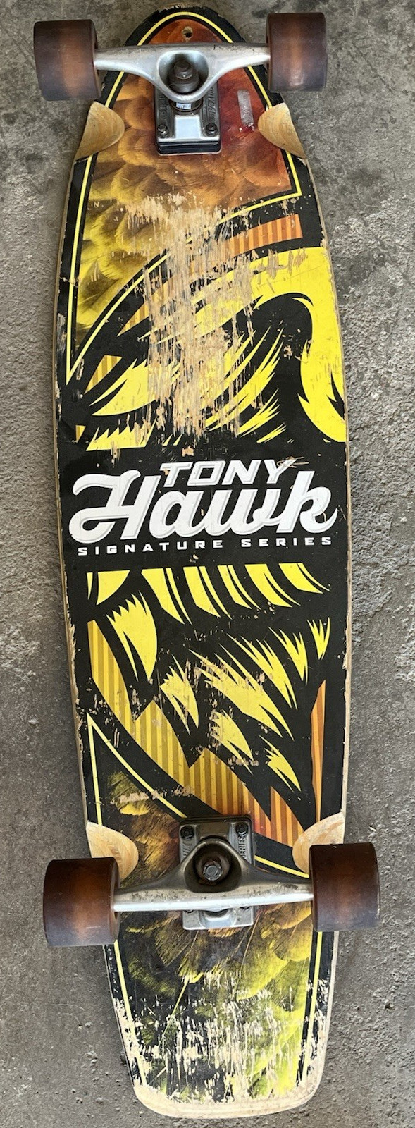 Tony Hawk Wing Longboard, 36-Inch Signature Series Wheels & Trucks - FREE SHIP