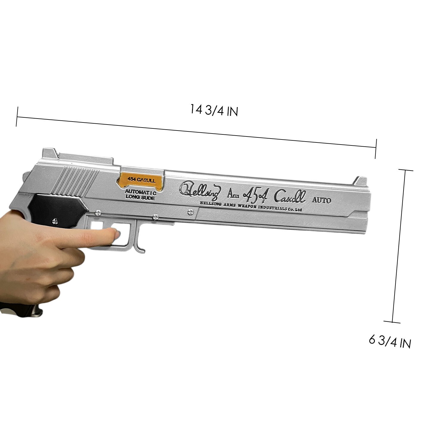 2 Pcs Foam Gun Set Similar To Hellsing Alucard Destiny Gun's For Adult Cosplay