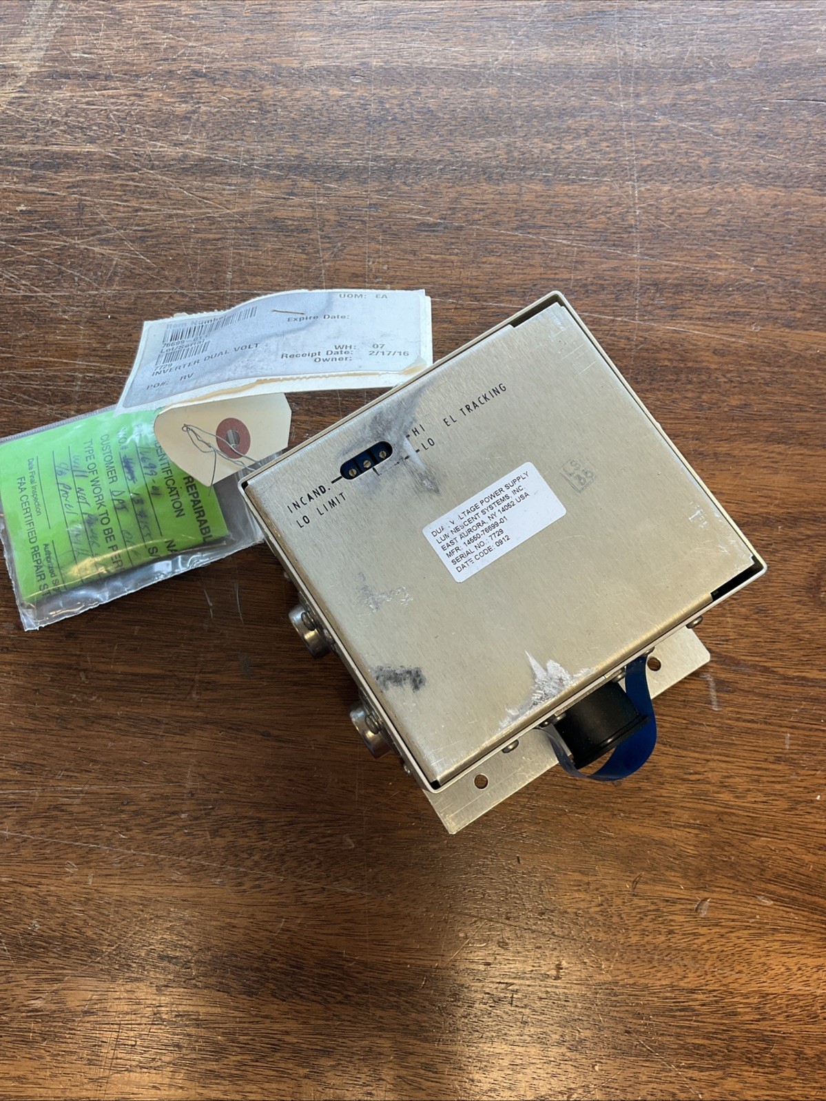 Textron Dual Voltage Inverter P/N 76699-01