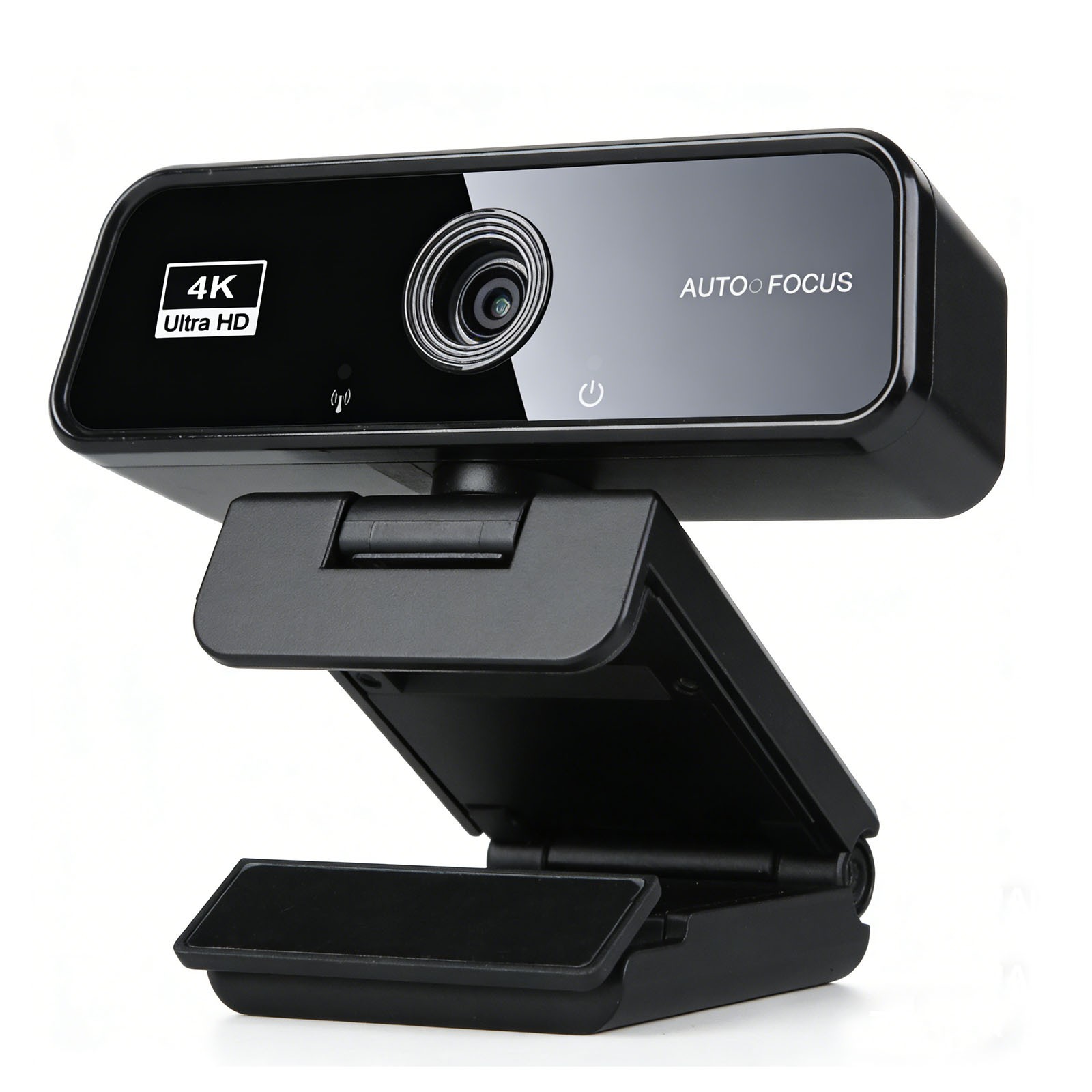 4K Webcam for PC USB Webcam W/ Microphone Autofocus Web Camera for Plug&Play