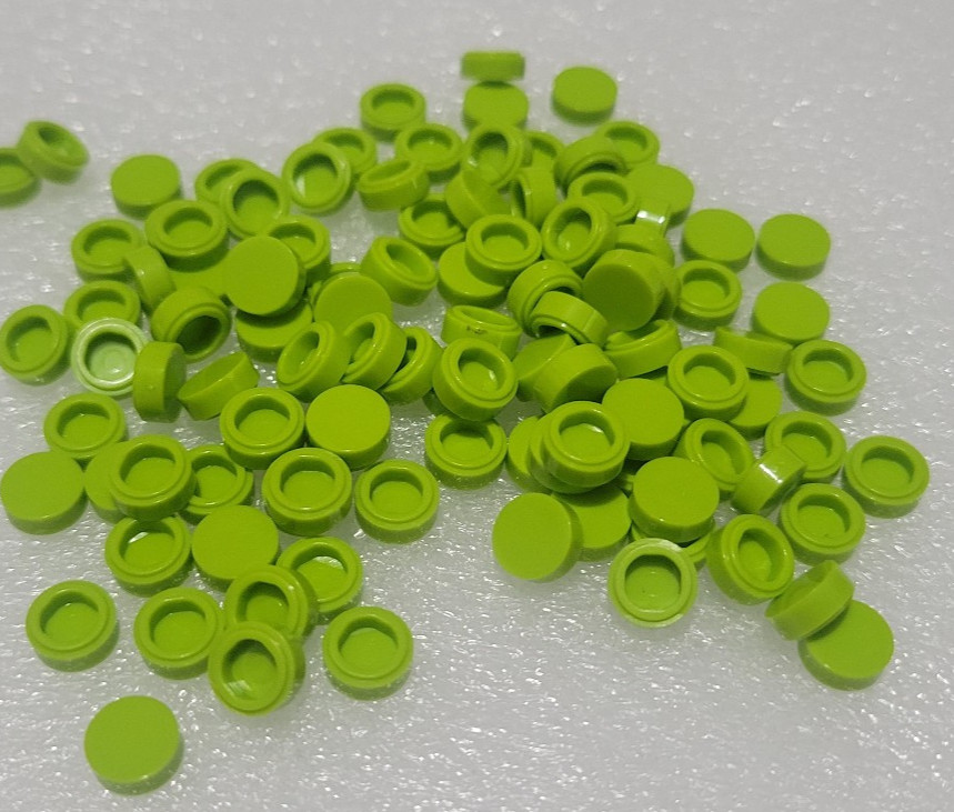 Tiles 1x1 Round / Square - Fits Lego Baseplate for Mosaic Lego Remix Art