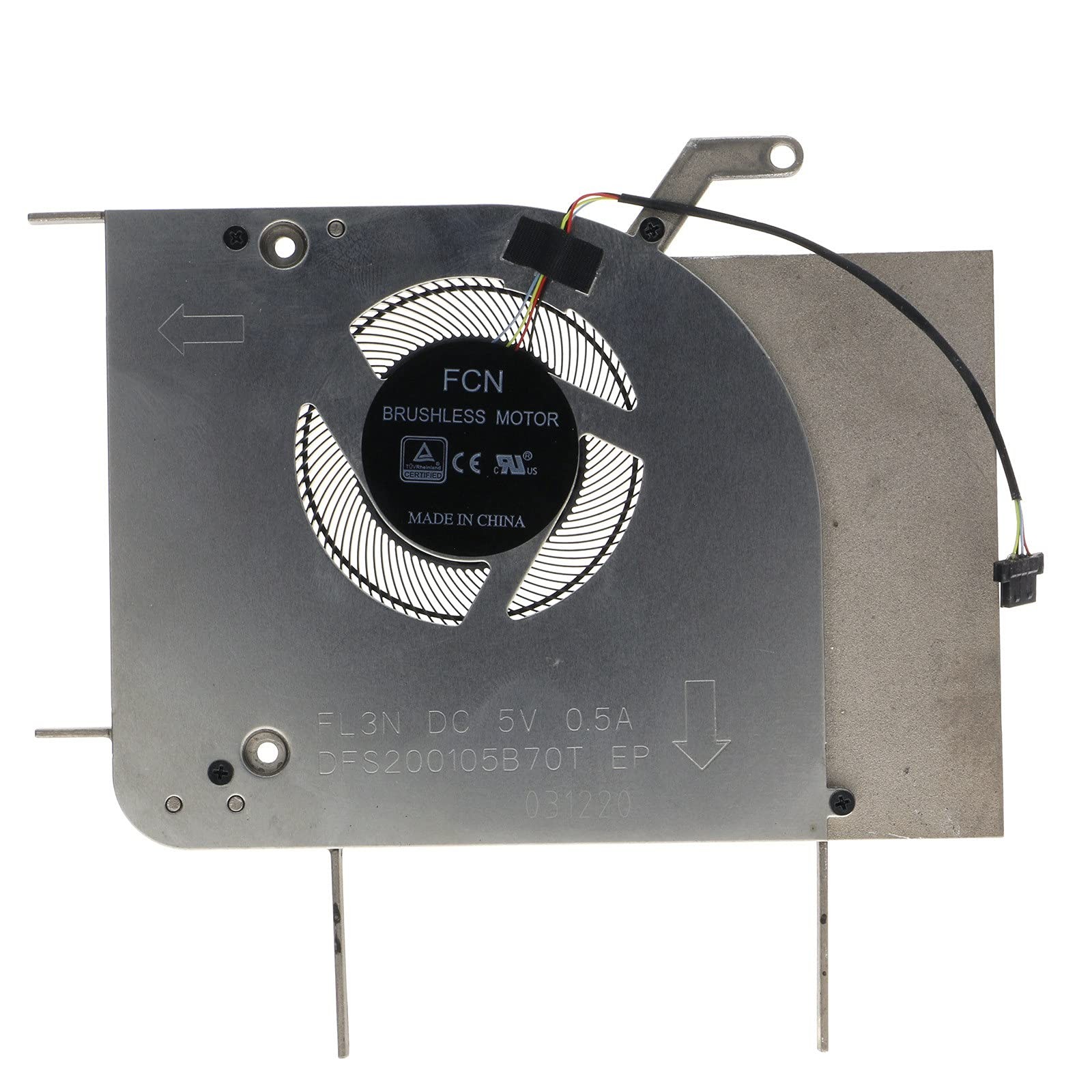 CPU GPU Fan Set ASUS ProArt StudioBook 17 H700 W700G2T W700G3T DFS5M325063B11