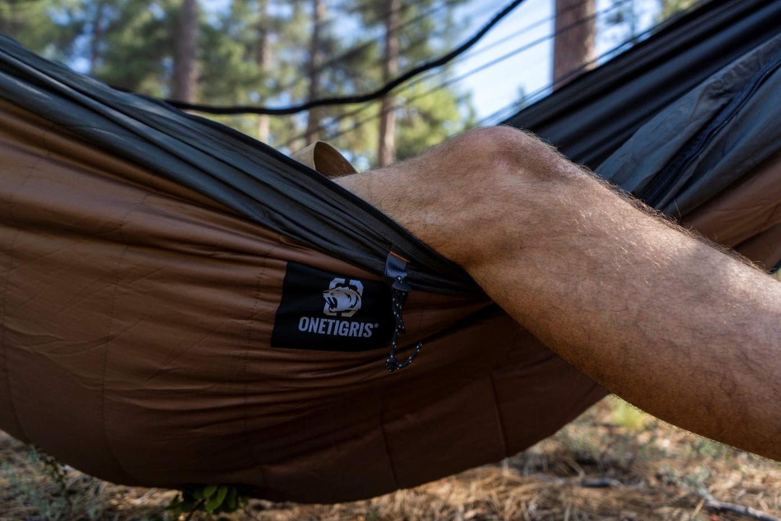 OneTigris Hideout Hammock Underquilt, Full Length Lightweight 4 Season Hammoc...