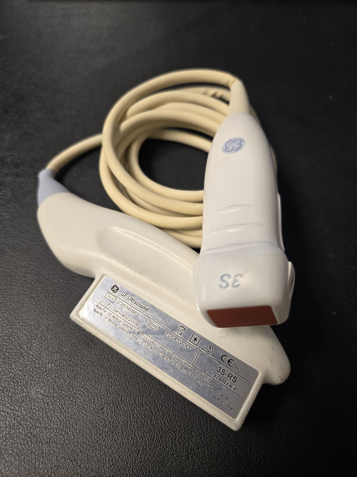 GE 3S-RS Probe for Logiq E Portable Ultrasound