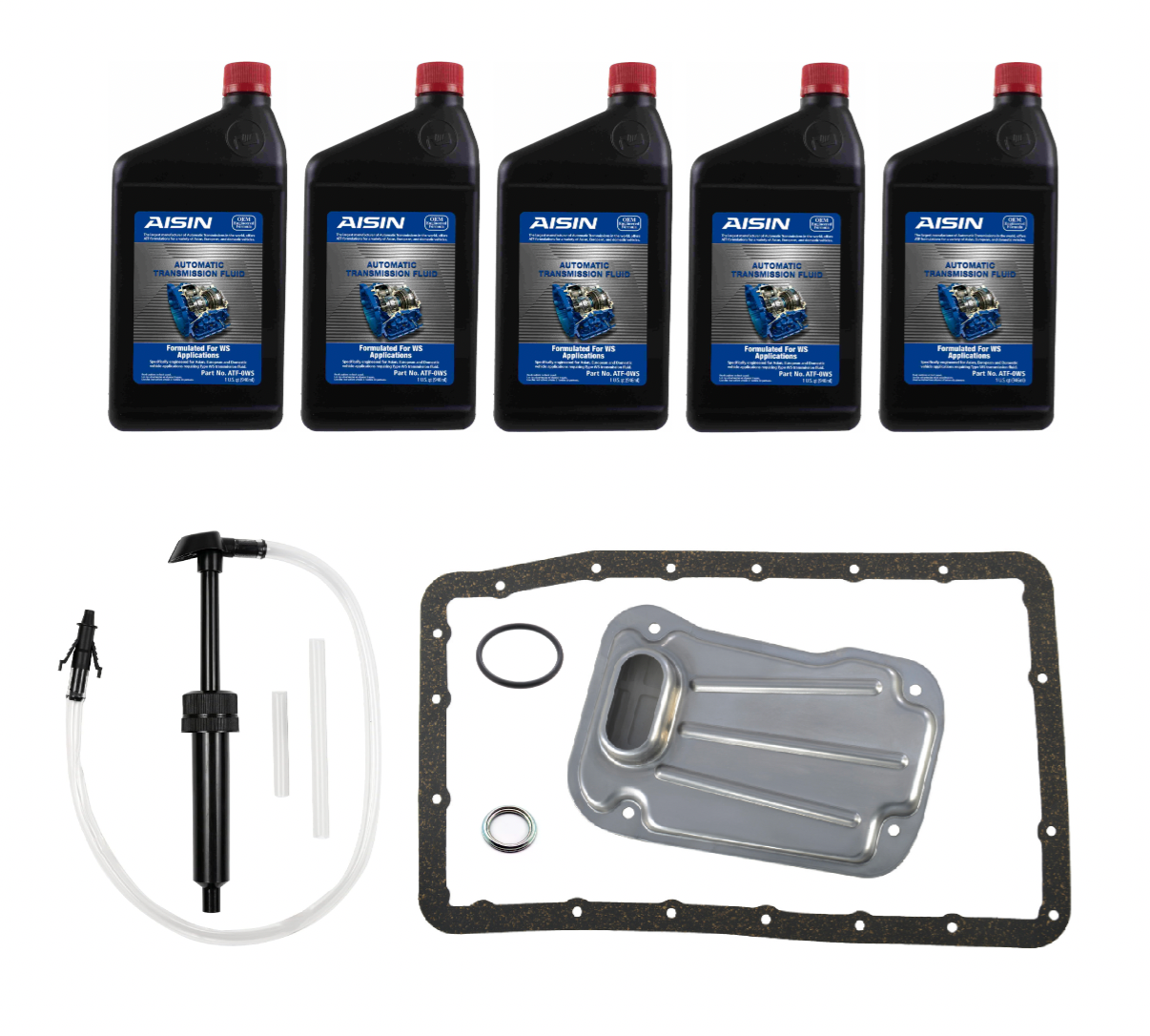 Auto Transmission (5 Speed) Fluid Filter Kit for Toyota 4Runner Tacoma Tundra