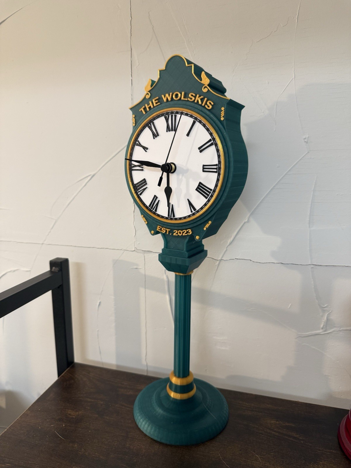 Personalized Golf Clock - Custom Name & EST. YEAR