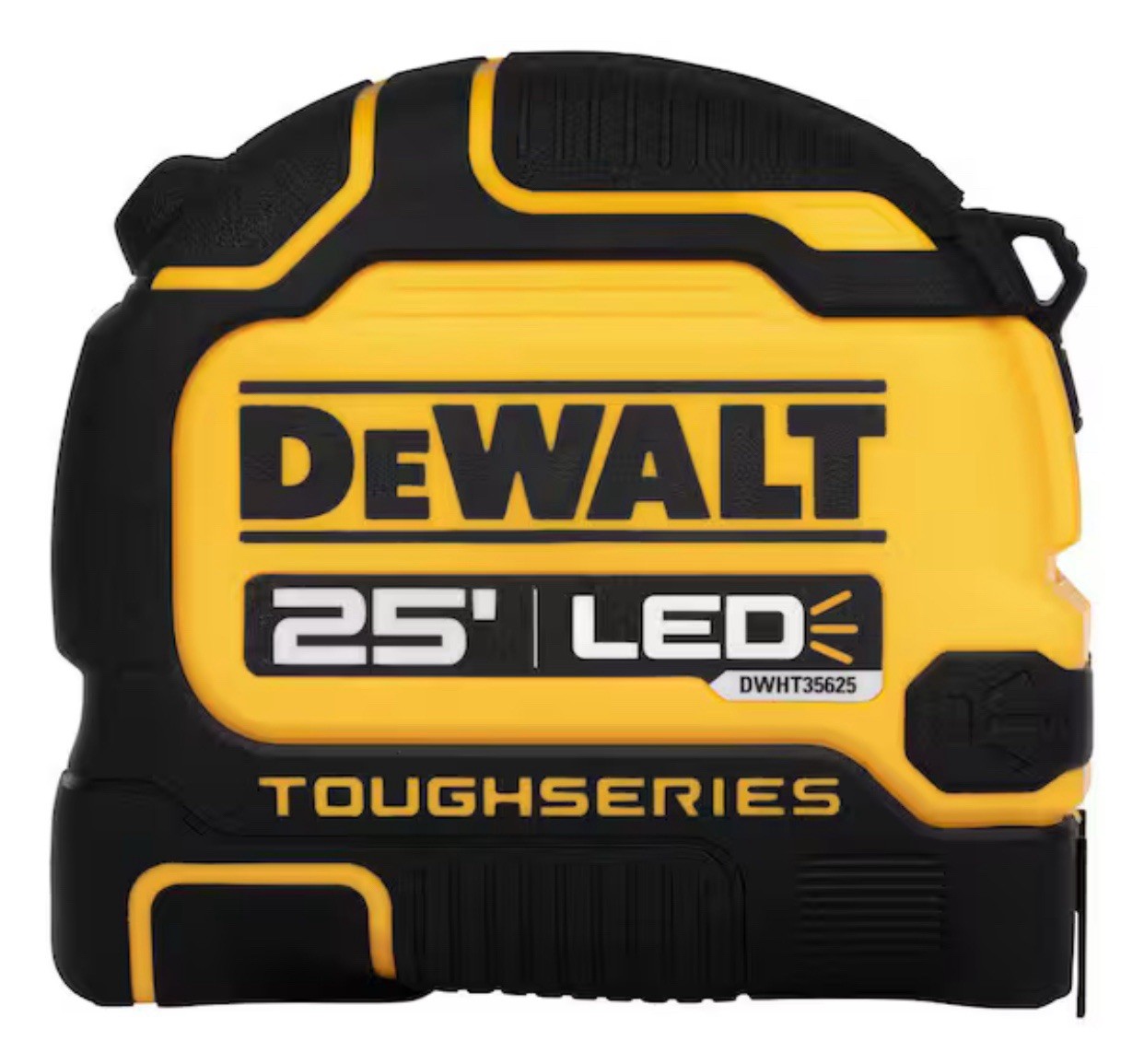 DeWALT 25 ft. Tape Measure with Rechargeable LED Light, DWHT35625S