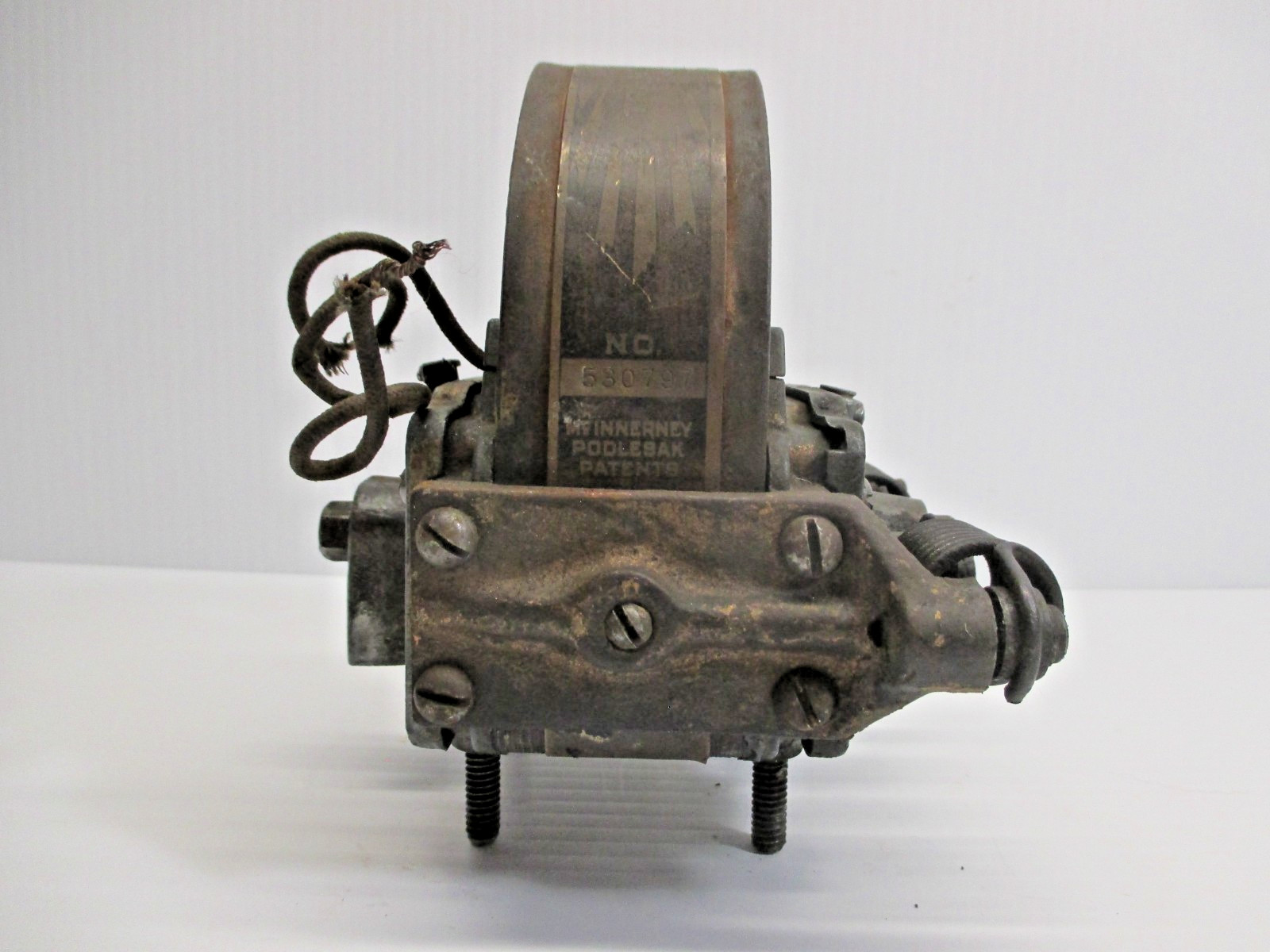 HOT WEBSTER K LOW TENSION MAGNETO POT METAL 2 BAR HIT MISS GAS ENGINE SN 530797