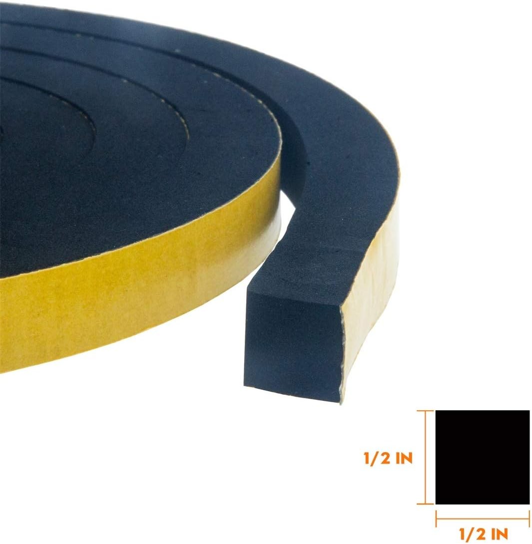 Weather Stripping Foam Insulation Strips with Adhesive for Door/Air Conditioner