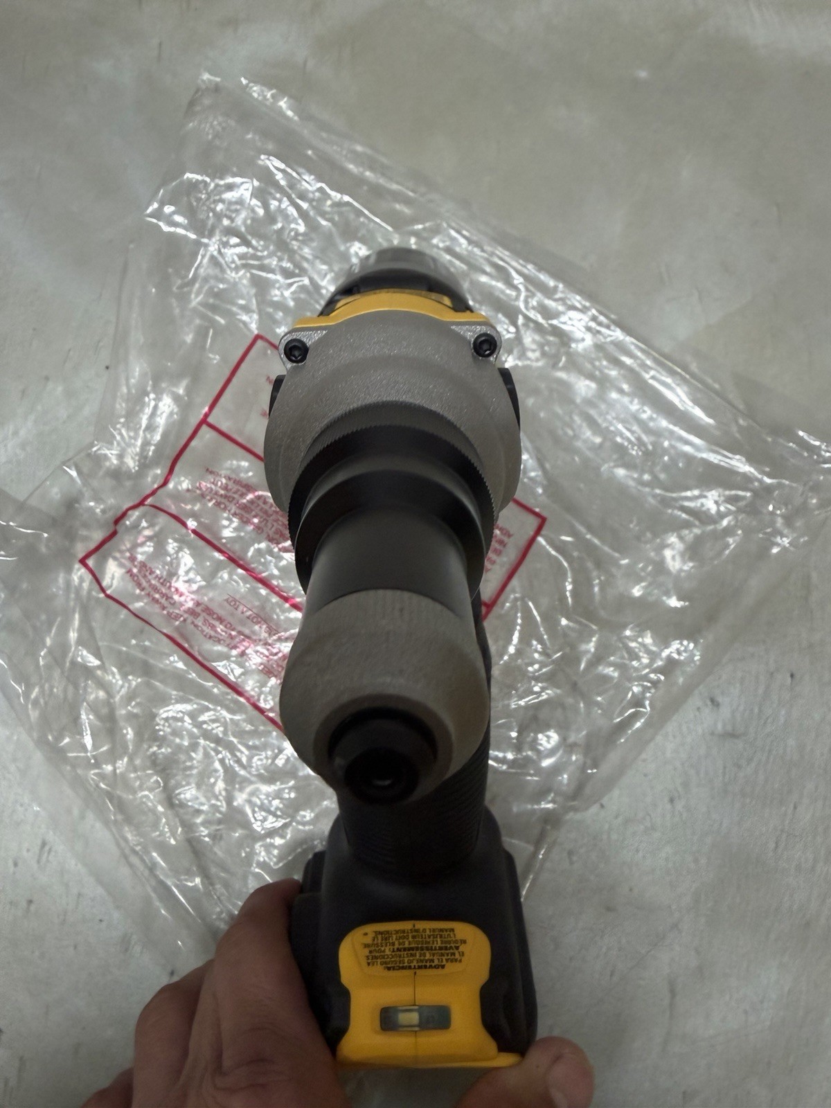 DEWALT DCF414GE2 20V MAX XR BL 1/4" Rivet Tool w/ 2 POWERSTACK Batts, 1.7 Ah Kit