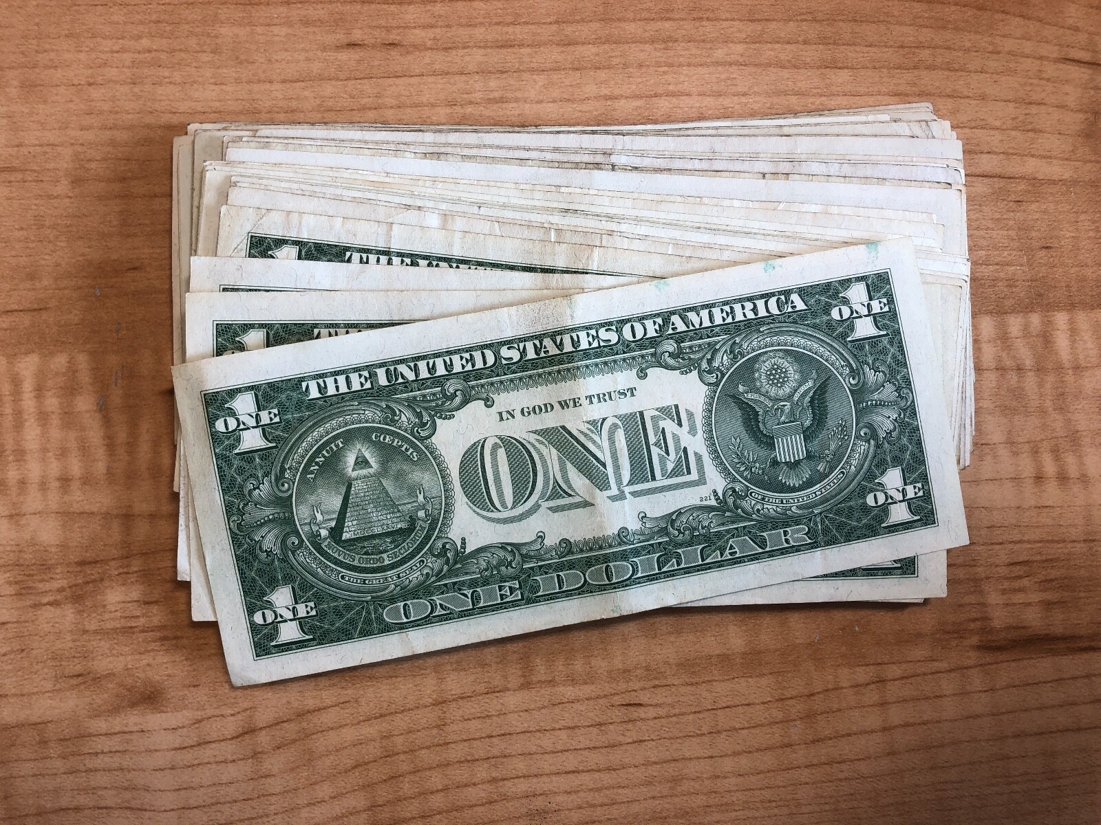 1935 or 1957 One Dollar Blue Seal Note Silver Certificate Old US Bill $1 Money