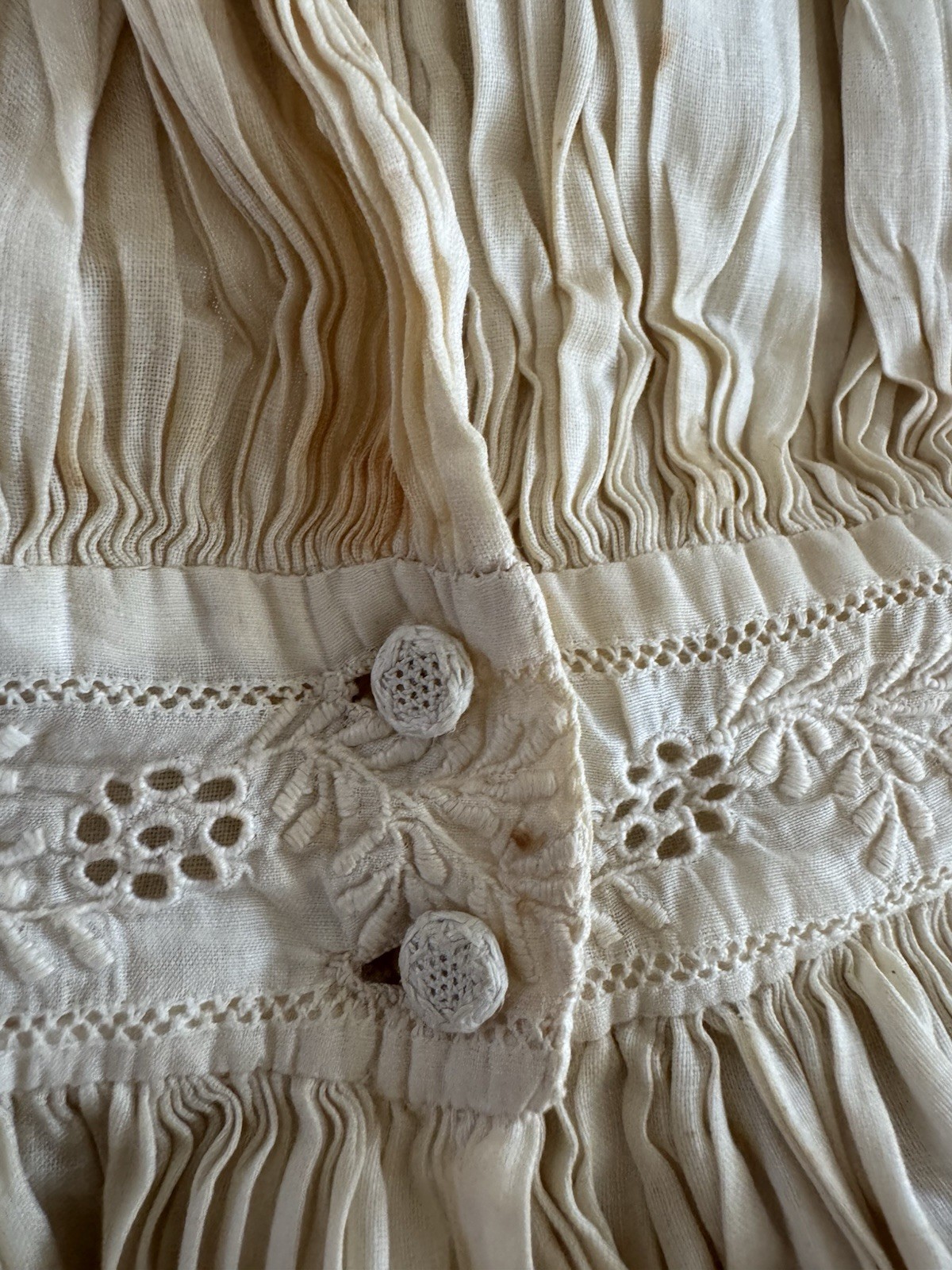 Pre Civil War 2 Childs Baby Dress Early Settler Packers Falls New Hampshire 1817