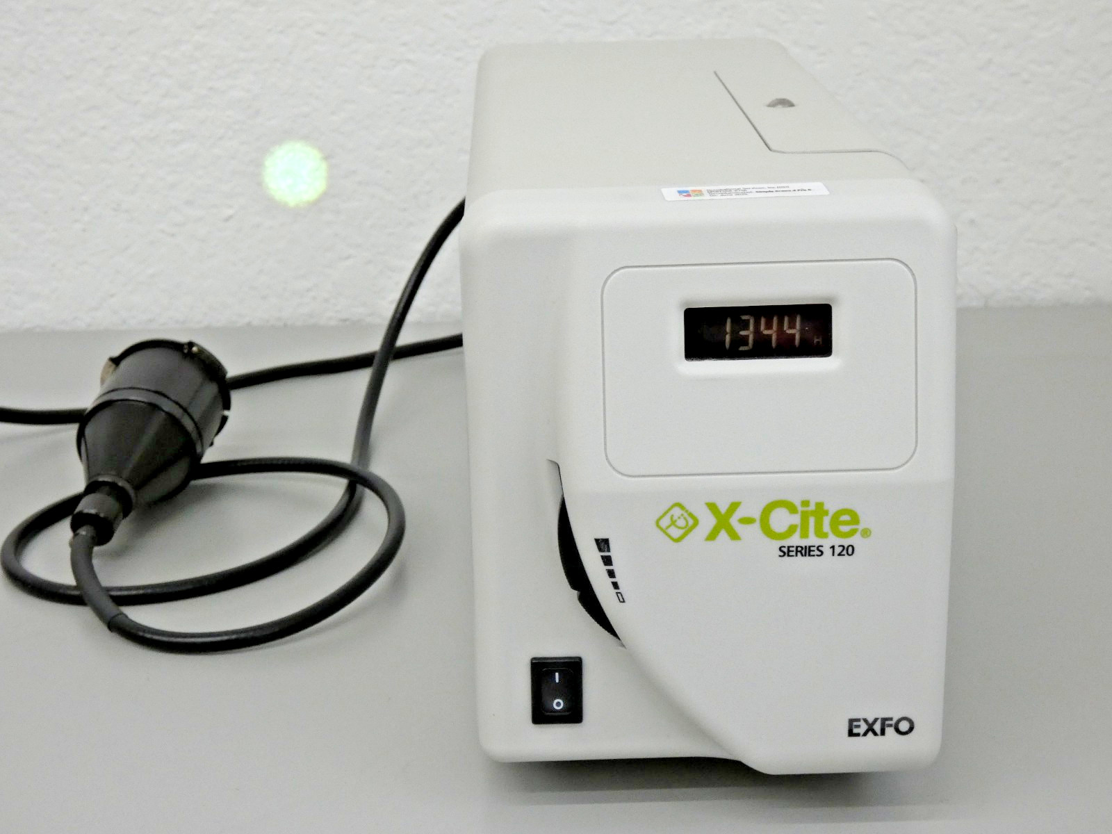 EXFO X-Cite XI120-XL Illuminator, Light Guide, Collimator for Nikon /TIRF