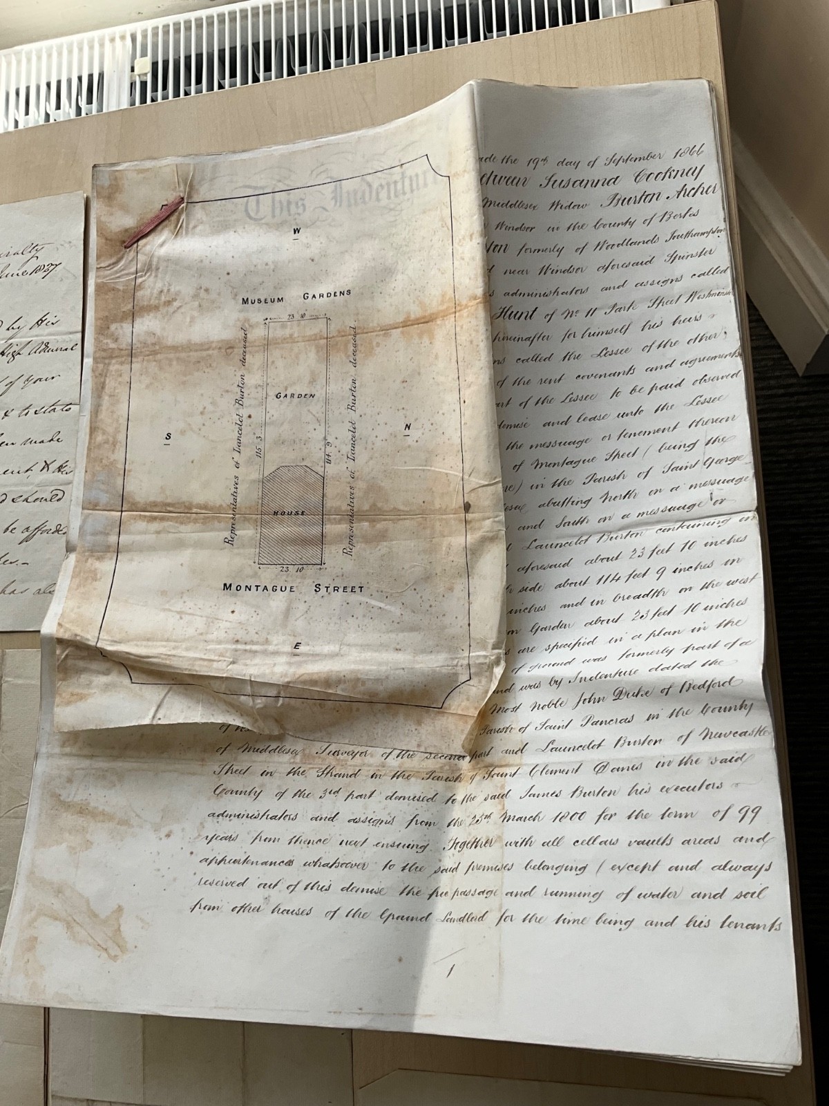 Antique GB Ephemera 1704 - 1880 mixed collection letters, deeds, invoices #SF45