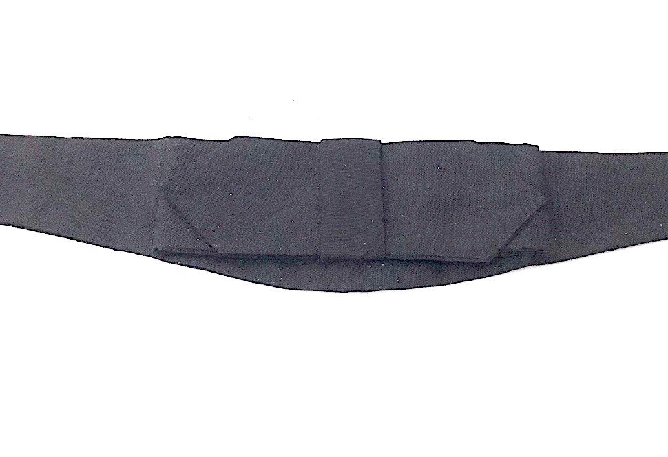 Pre-Tied Black Cravat - Neck Tie for Gentlemen