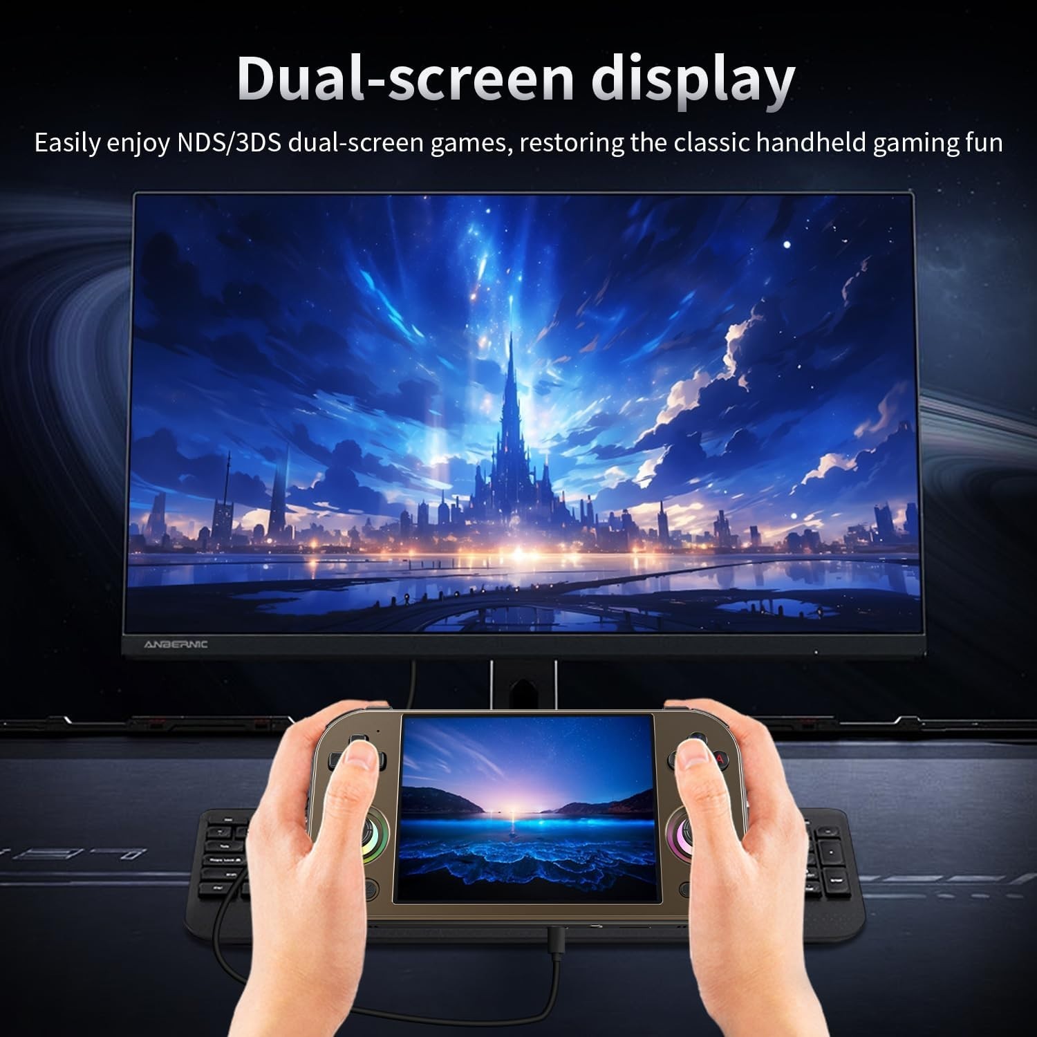 ANBERNIC RG477M Retro Handheld Game Console NEW