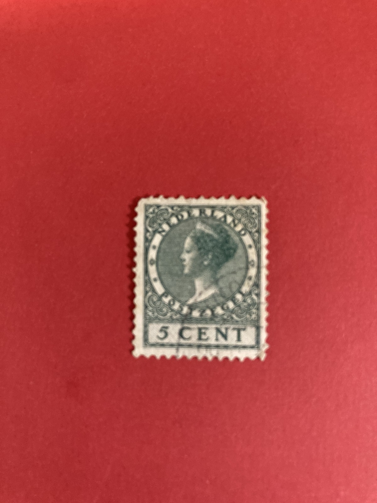 Netherlands Used Stamp 1924 -1925 Queen Wilhelmina #151