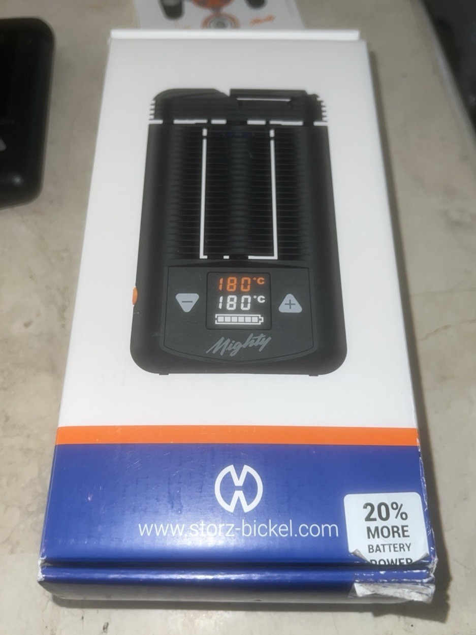 Storz Bickel Mighty With Original Box Manual & AC Adapter