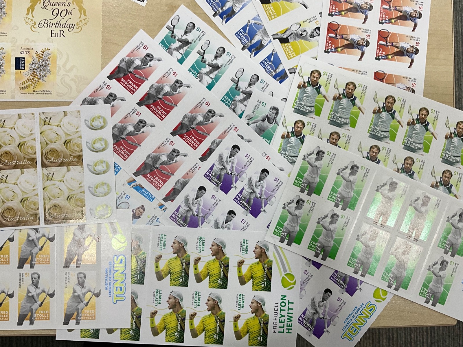 Australia stamps MNH modern Full Gum Face Value $1000+ xx132