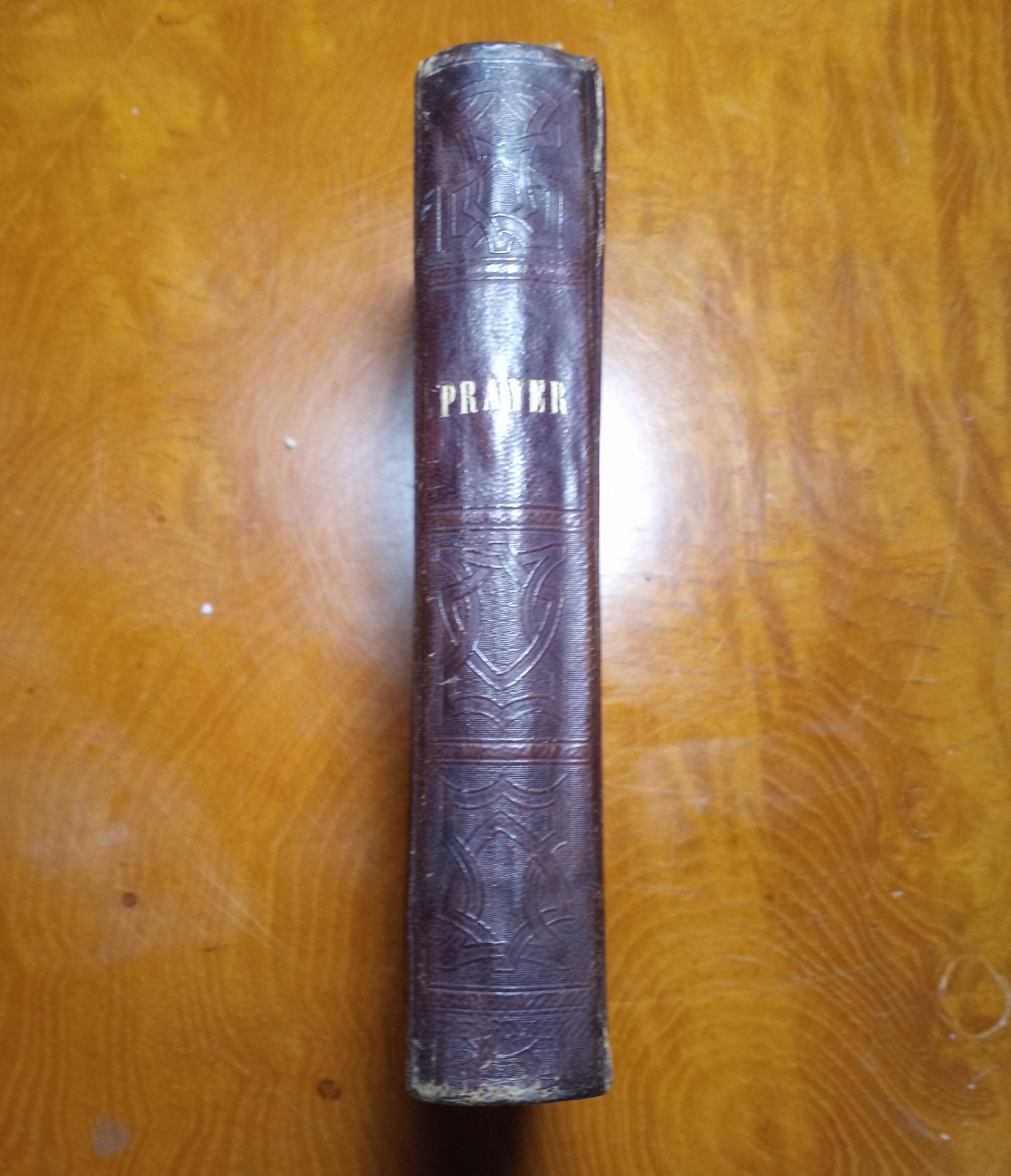 Rare Genuine Civil War Relic Fort Monroe 1864 Prayer Book Inscribed with Quill