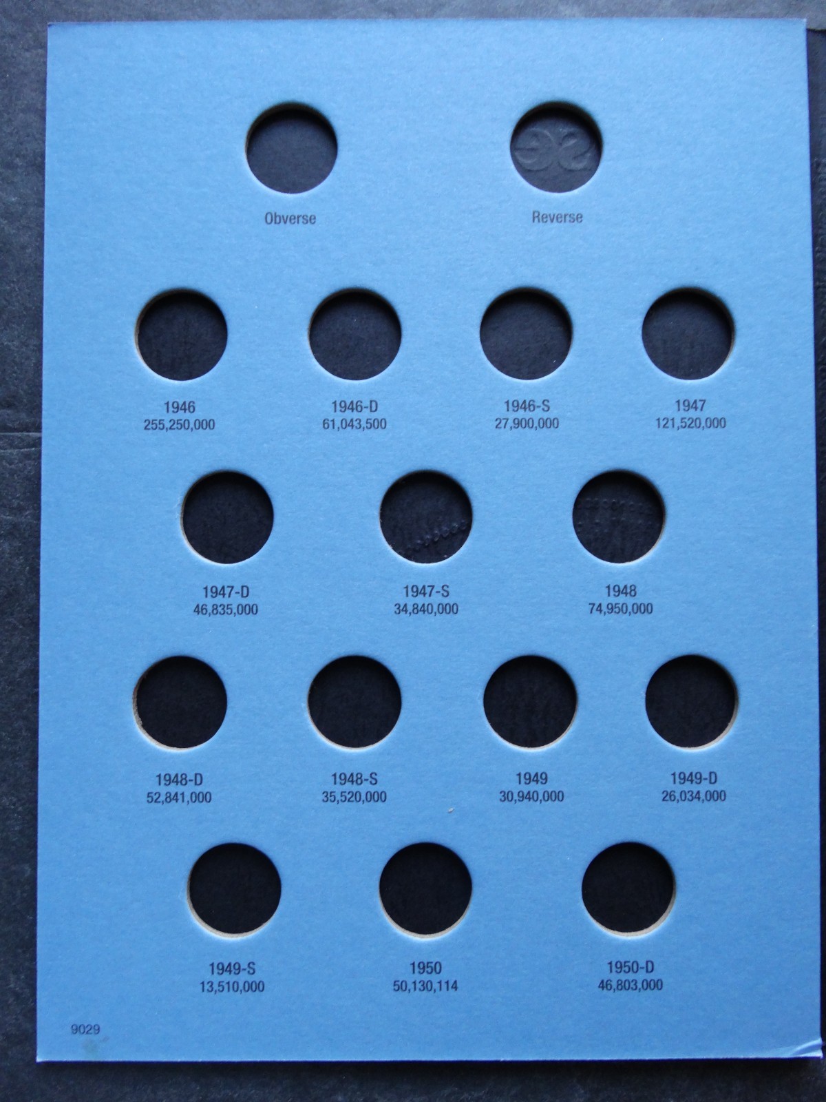 Set of 3 - Whitman Roosevelt Dime Coin Folders Number 1-3 1946-2025 Book