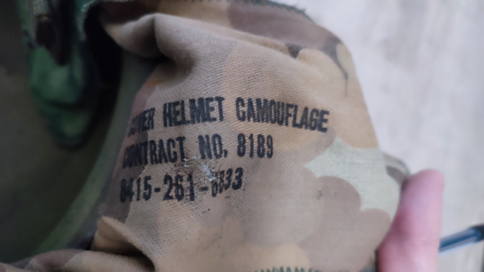 full original M1 Helmet 1951 type USMC US Army Vietnam