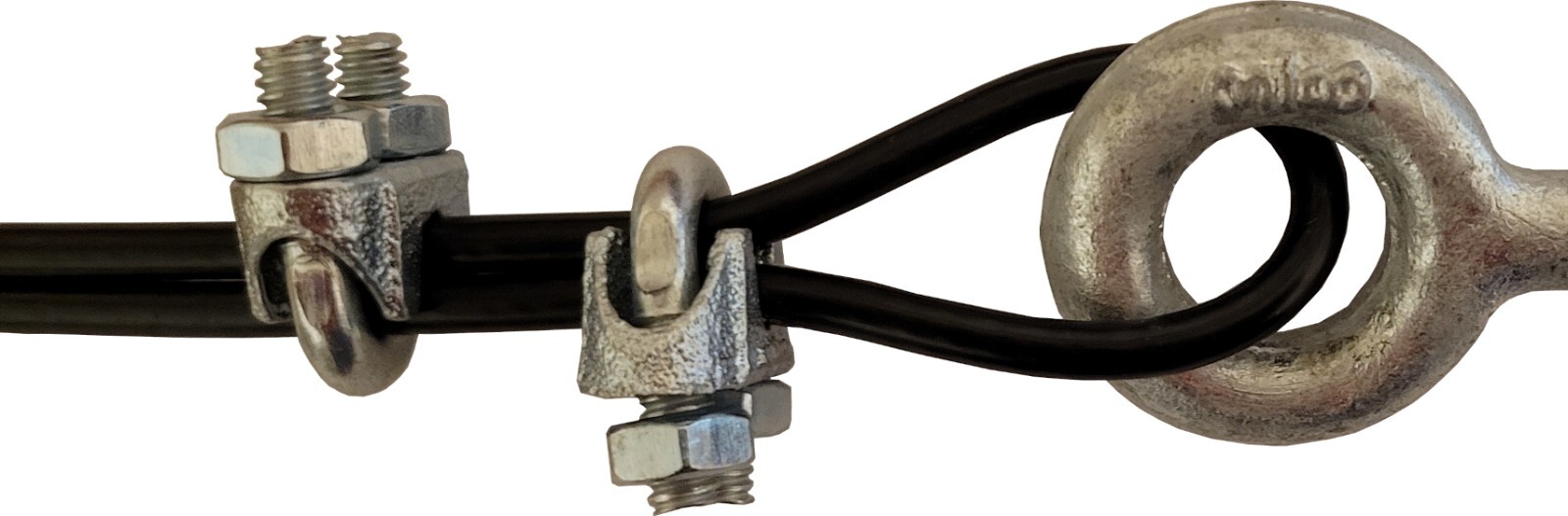 Eye Bolts 2.5" to 12" Drop Forged / Hot Dipped Galvanized Steel Eye Bolt Eyebolt