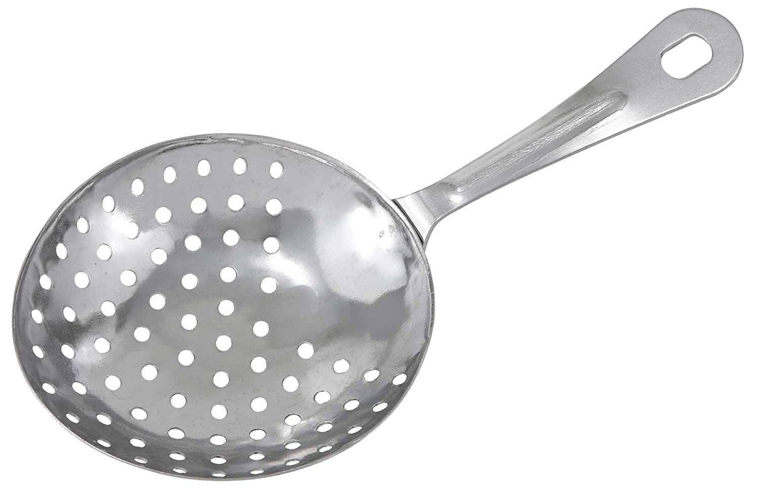 Stainless Steel Julep Strainer, straining cocktail drinks